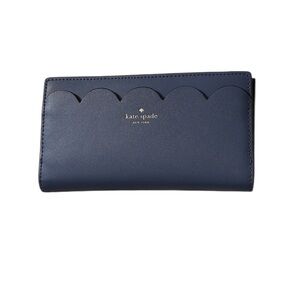 Kate Spade Blue Snap Wallet
